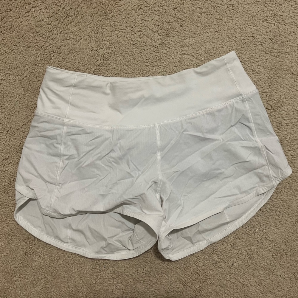 White Lulu Shorts